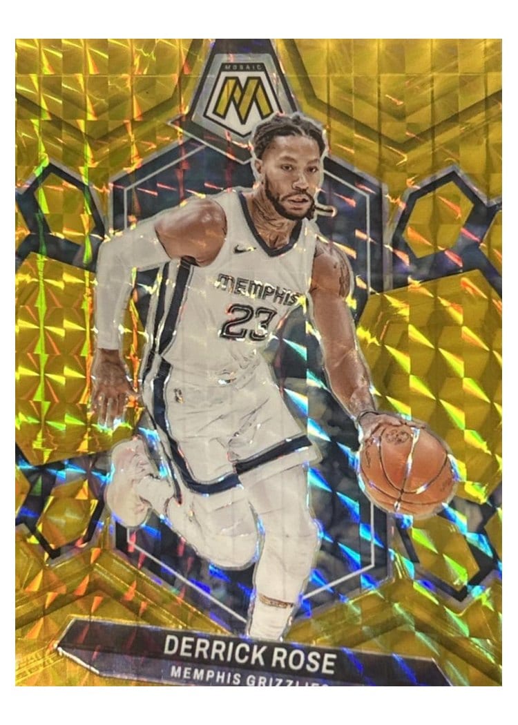 2023-24 Panini Mosaic Base Set Derrick Rose #48 card