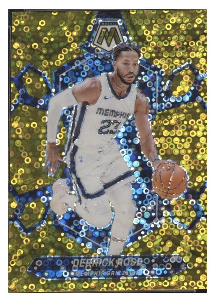 2023-24 Panini Mosaic Base Set Derrick Rose #48 card