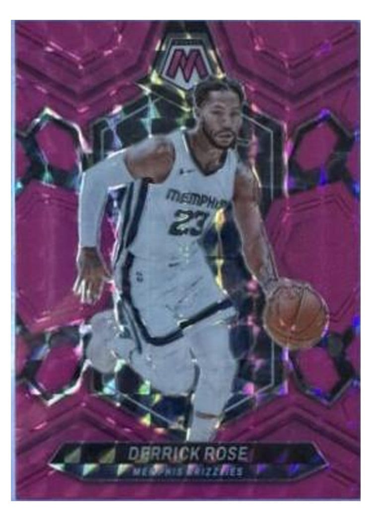 2023-24 Panini Mosaic Base Set Derrick Rose #48 card