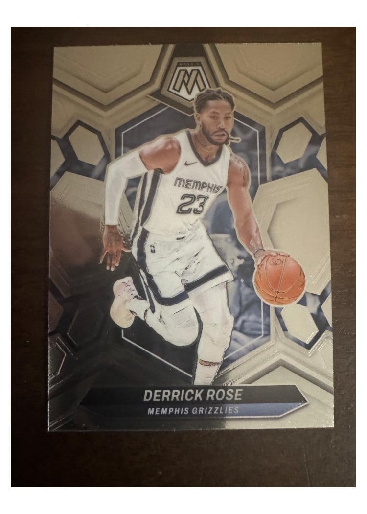2023-24 Panini Mosaic Base Set Derrick Rose #48 card