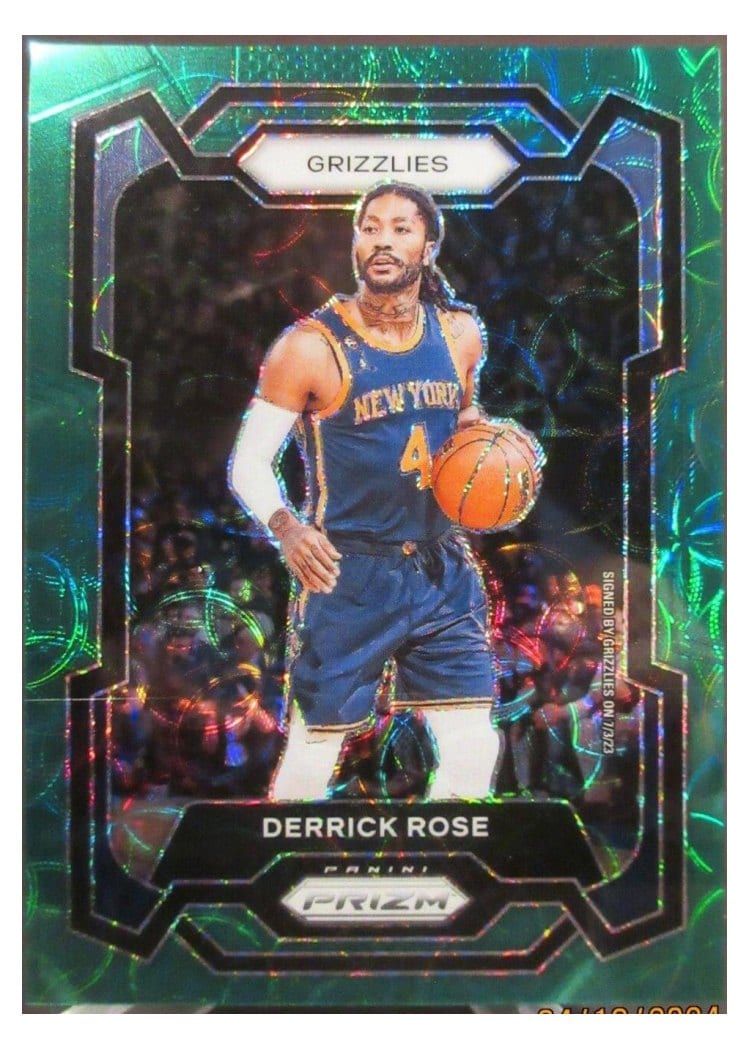 2023-24 Panini Prizm Base Set Derrick Rose #272 card