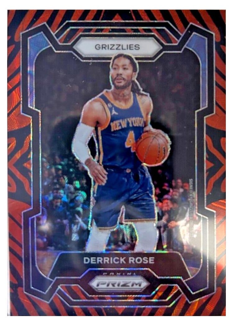 2023-24 Panini Prizm Base Set Derrick Rose #272 card