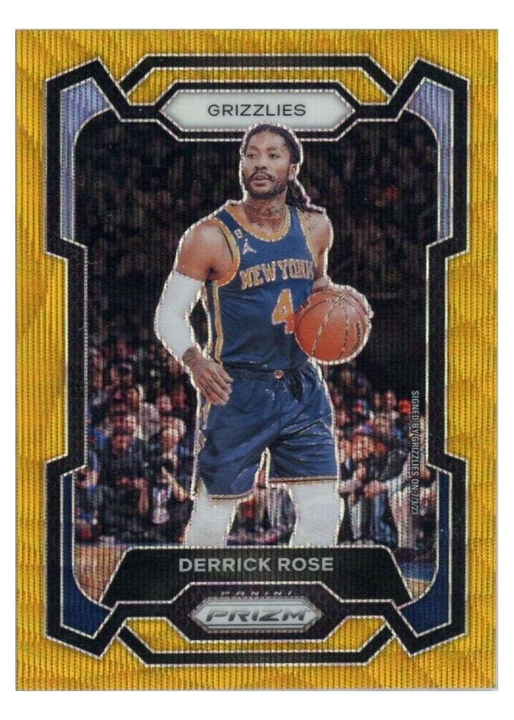 2023-24 Panini Prizm Base Set Derrick Rose #272 card