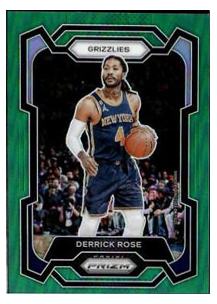2023-24 Panini Prizm Base Set Derrick Rose #272 card