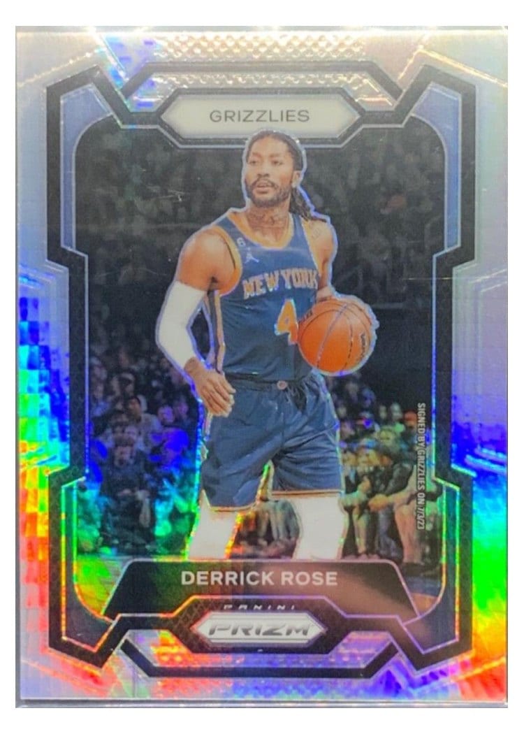 2023-24 Panini Prizm Base Set Derrick Rose #272 card