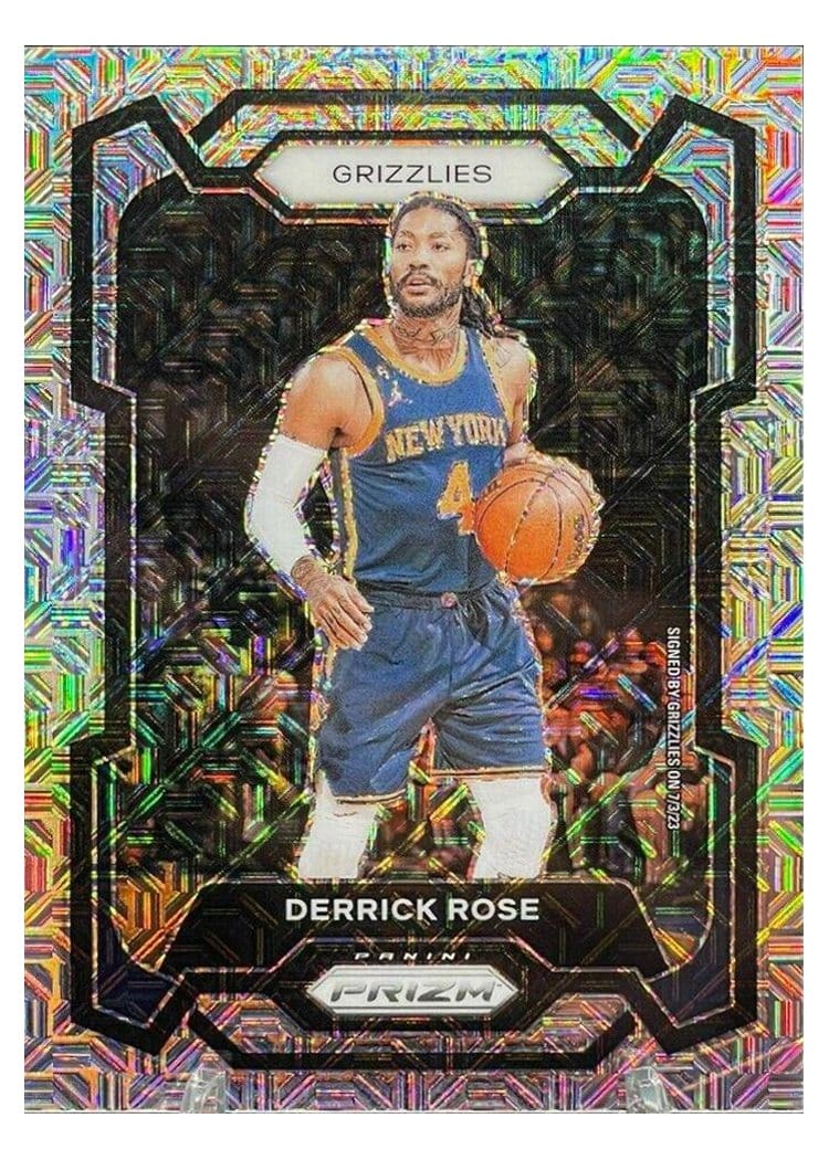 2023-24 Panini Prizm Base Set Derrick Rose #272 card