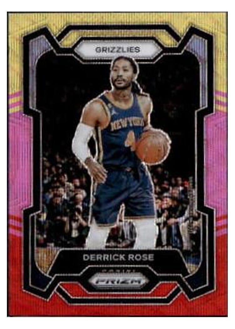 2023-24 Panini Prizm Base Set Derrick Rose #272 card