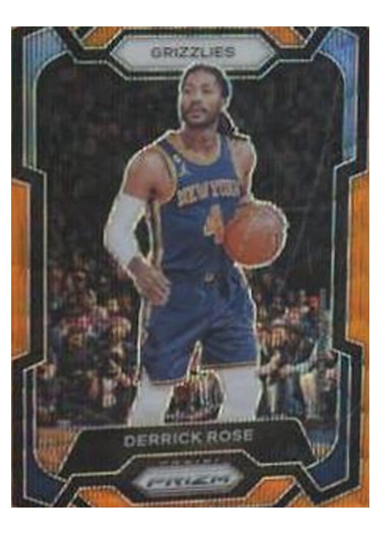 2023-24 Panini Prizm Base Set Derrick Rose #272 card