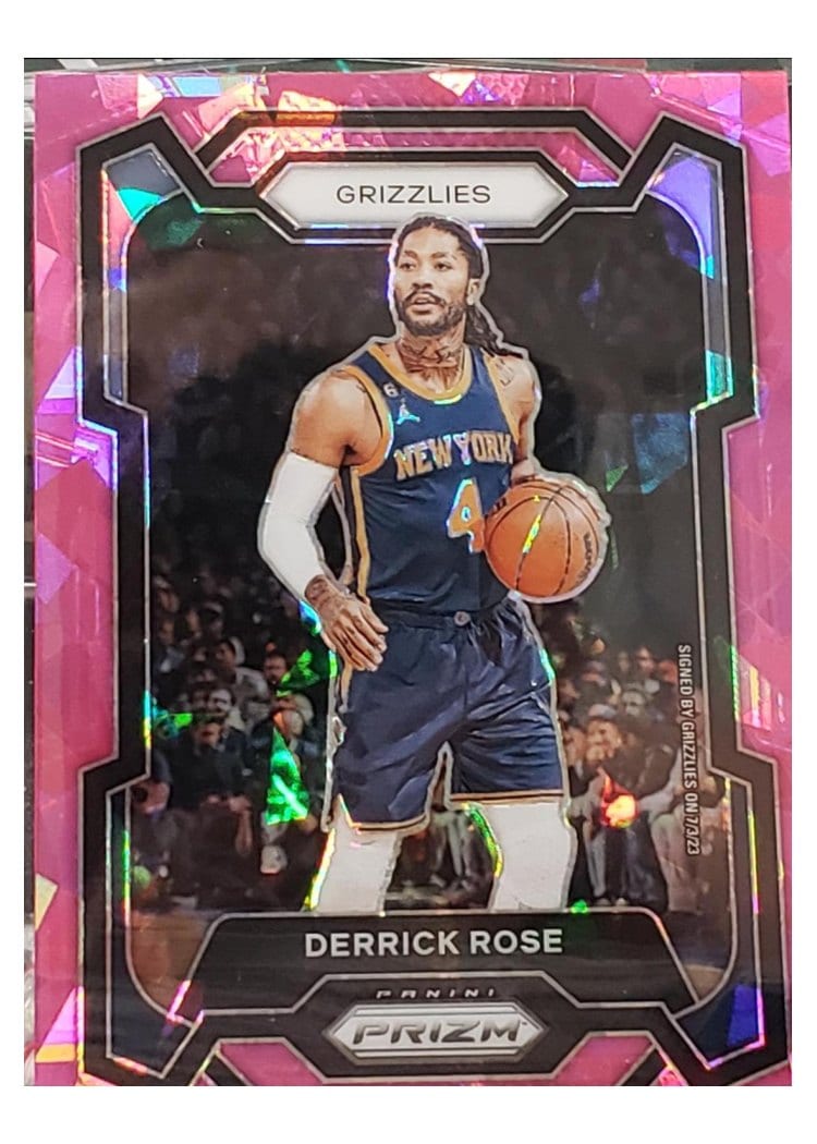 2023-24 Panini Prizm Base Set Derrick Rose #272 card