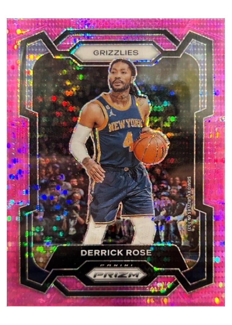2023-24 Panini Prizm Base Set Derrick Rose #272 card