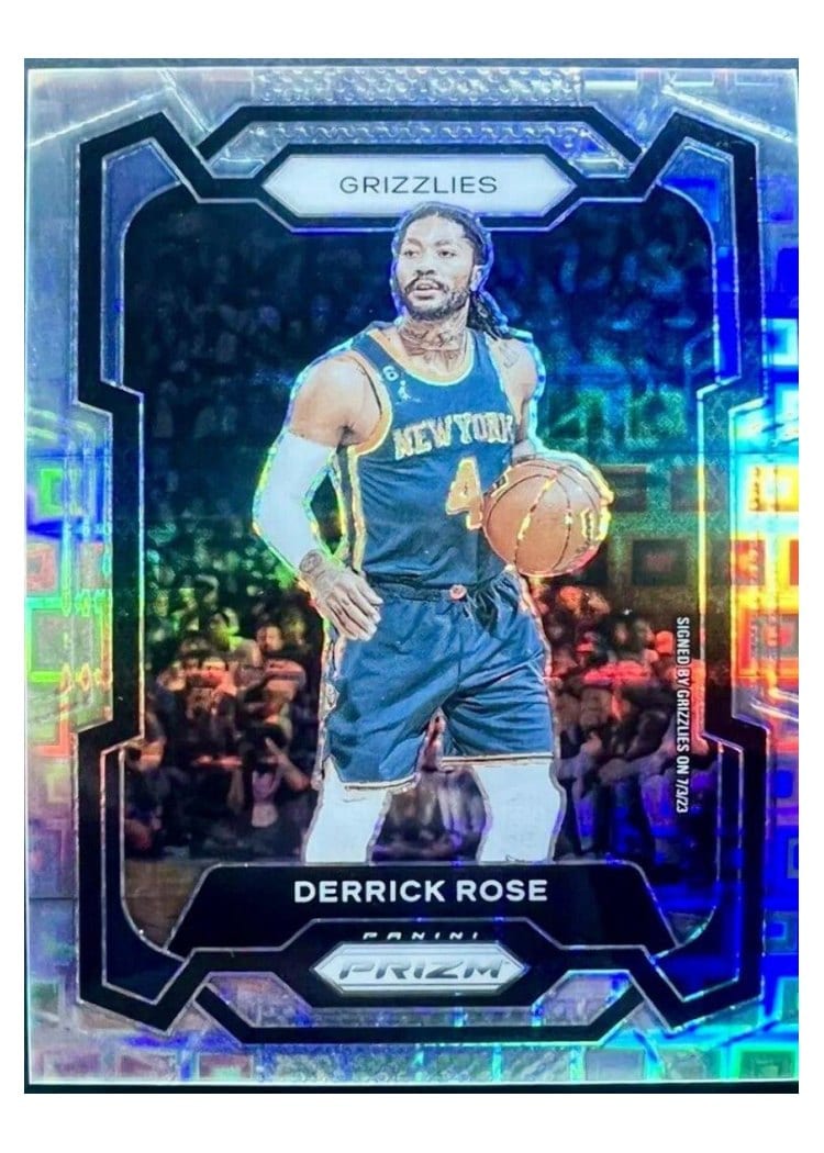 2023-24 Panini Prizm Base Set Derrick Rose #272 card