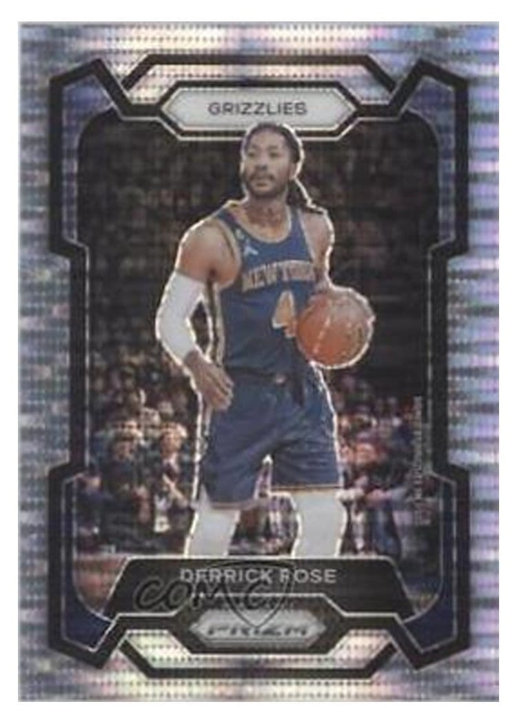 2023-24 Panini Prizm Base Set Derrick Rose #272 card