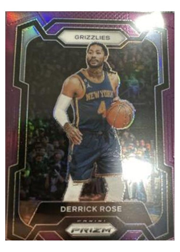 2023-24 Panini Prizm Base Set Derrick Rose #272 card