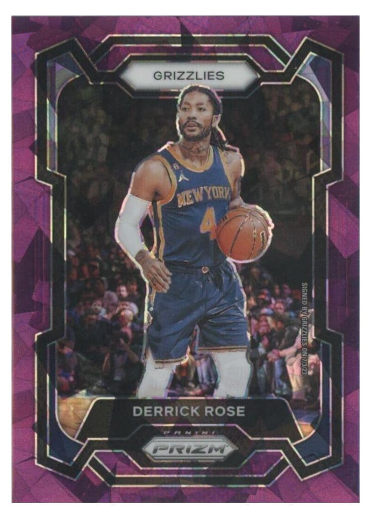 2023-24 Panini Prizm Base Set Derrick Rose #272 card