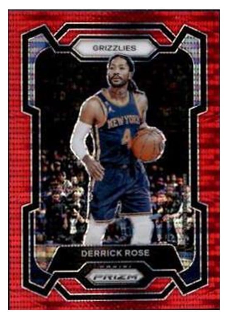 2023-24 Panini Prizm Base Set Derrick Rose #272 card