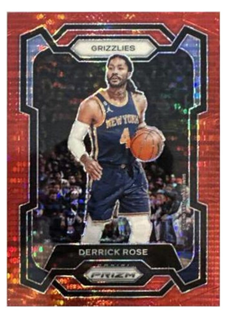 2023-24 Panini Prizm Base Set Derrick Rose #272 card