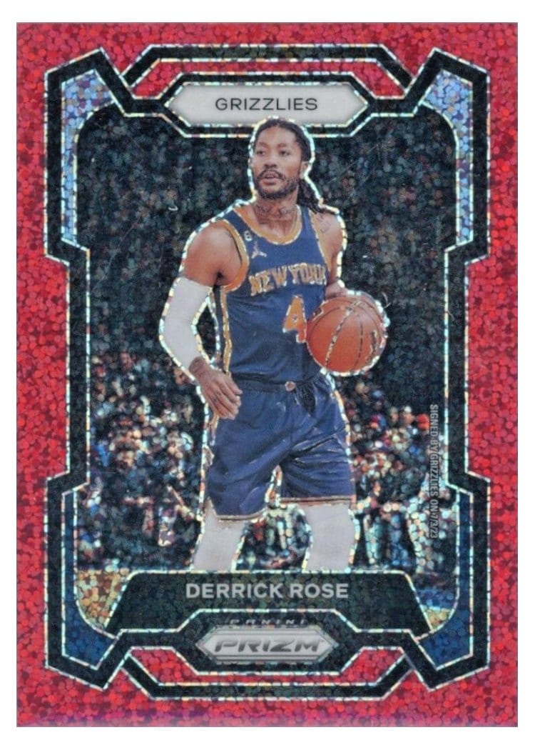 2023-24 Panini Prizm Base Set Derrick Rose #272 card
