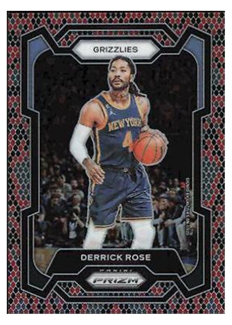 2023-24 Panini Prizm Base Set Derrick Rose #272 card