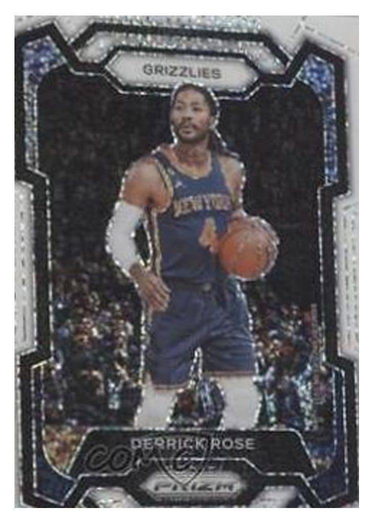 2023-24 Panini Prizm Base Set Derrick Rose #272 card
