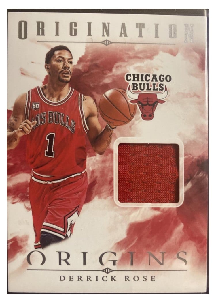 2024-25 Panini Origins Origination Memorabilia Set Derrick Rose #OM-DRO card
