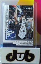 2024-25 Panini Photogenic Unforgettable Set Derrick Rose #4 card