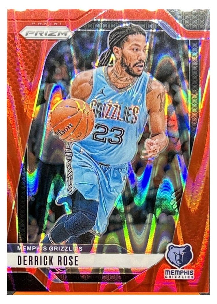 2024-25 Panini Prizm Base Set Derrick Rose #53 card
