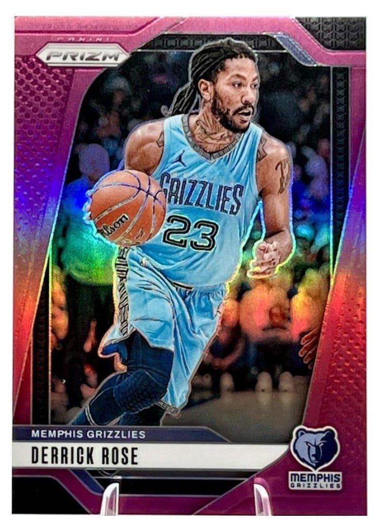 2024-25 Panini Prizm Base Set Derrick Rose #53 card