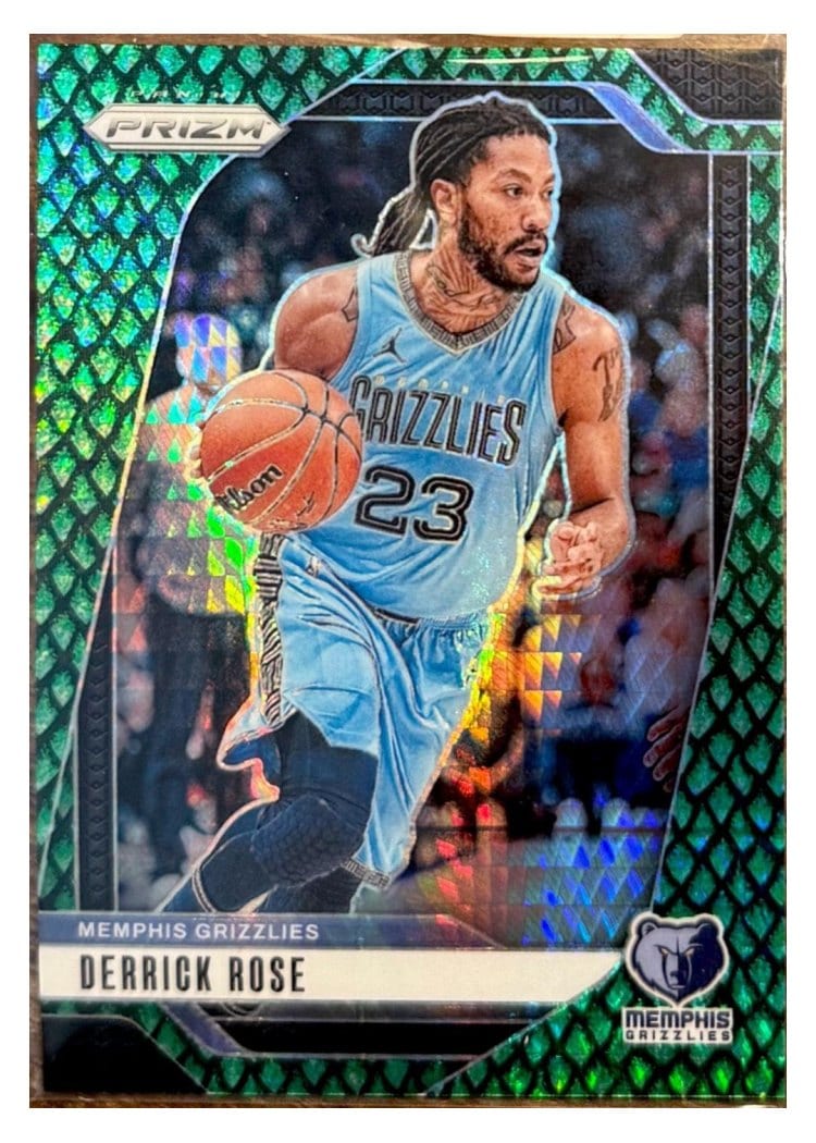 2024-25 Panini Prizm Base Set Derrick Rose #53 card