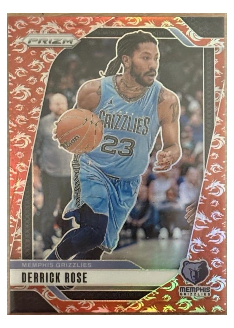 2024-25 Panini Prizm Base Set Derrick Rose #53 card