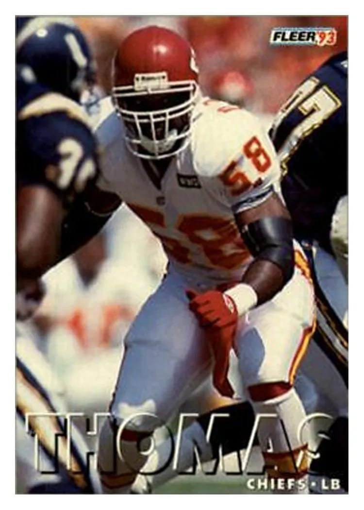 1993 Fleer Derrick Thomas #56 card