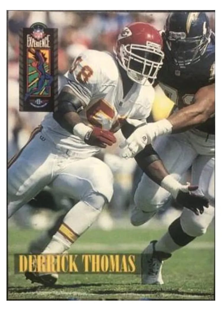 1994 Classic NFL Experience Derrick Thomas #45 card