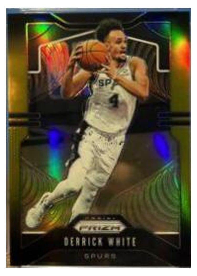 2019-20 Panini Prizm Base Set Derrick White #141 card