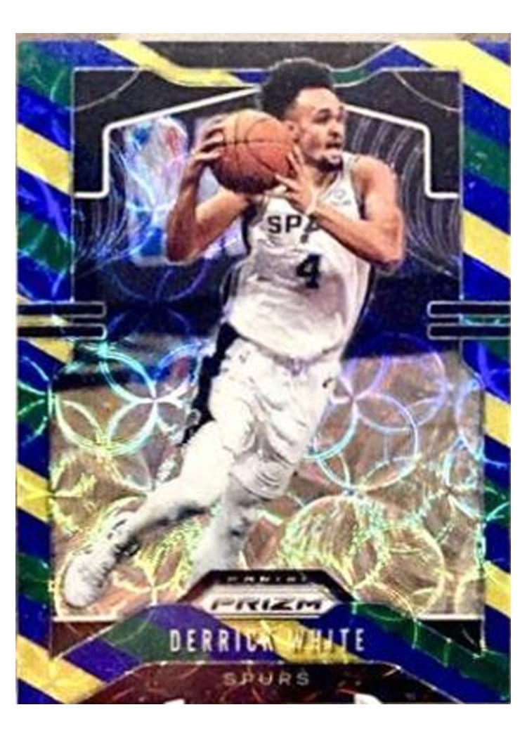 2019-20 Panini Prizm Base Set Derrick White #141 card