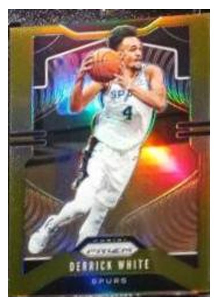 2019-20 Panini Prizm Base Set Derrick White #141 card
