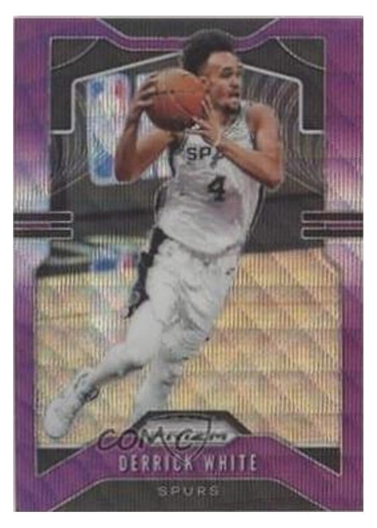 2019-20 Panini Prizm Base Set Derrick White #141 card