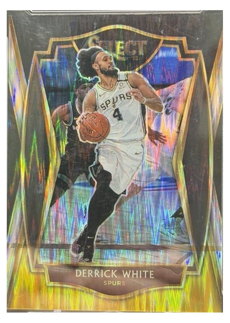 2020-21 Panini Select Base Set Derrick White #141 card