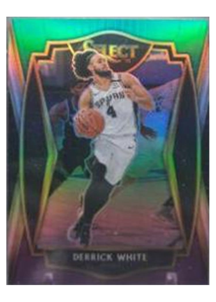 2020-21 Panini Select Base Set Derrick White #141 card