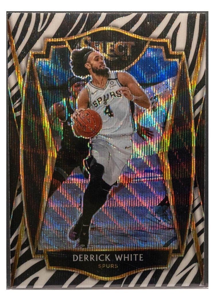 2020-21 Panini Select Base Set Derrick White #141 card