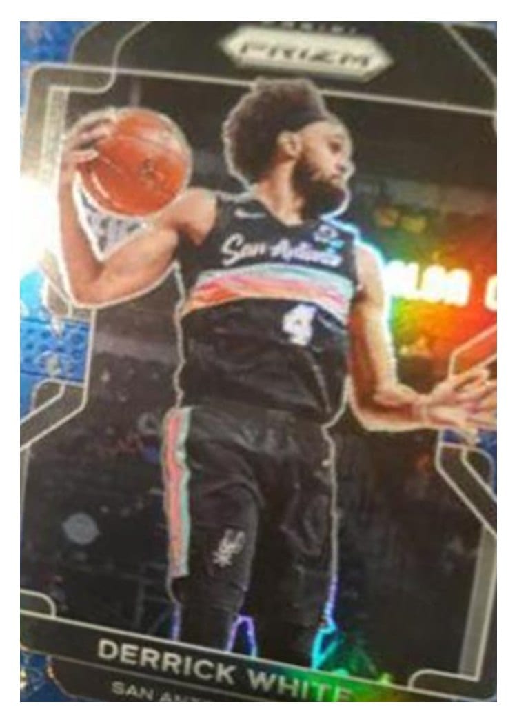 2021-22 Panini Prizm Base Set Derrick White #19 card