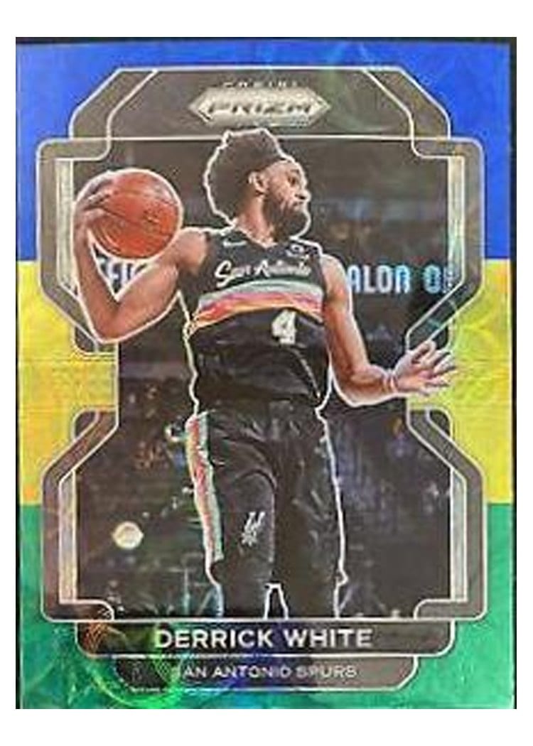 2021-22 Panini Prizm Base Set Derrick White #19 card