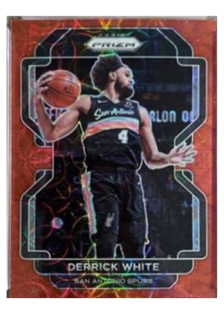 2021-22 Panini Prizm Base Set Derrick White #19 card