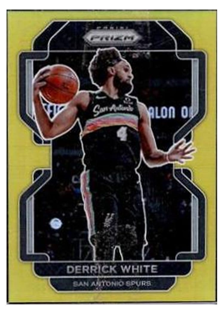 2021-22 Panini Prizm Base Set Derrick White #19 card