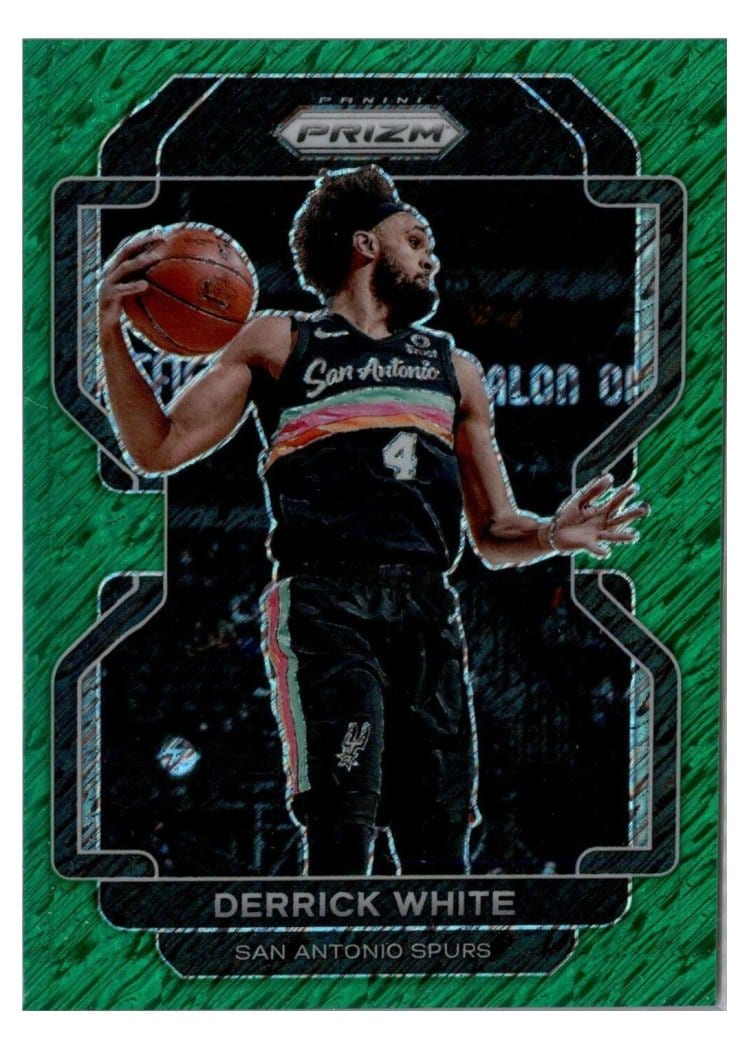 2021-22 Panini Prizm Base Set Derrick White #19 card