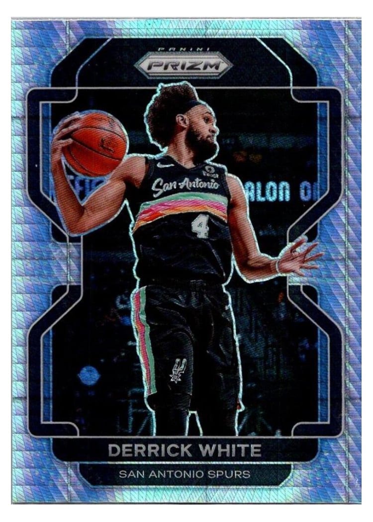 2021-22 Panini Prizm Base Set Derrick White #19 card