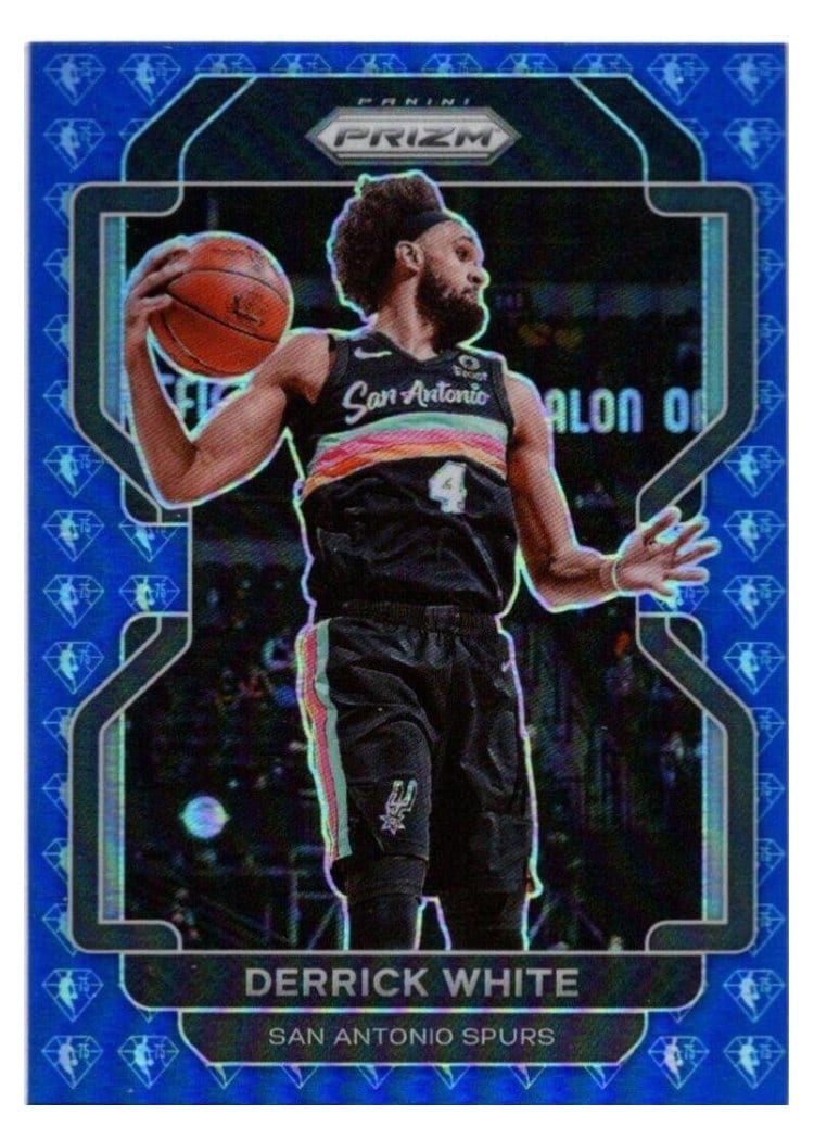 2021-22 Panini Prizm Base Set Derrick White #19 card