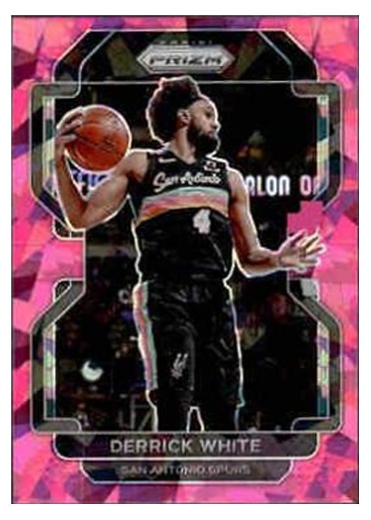 2021-22 Panini Prizm Base Set Derrick White #19 card