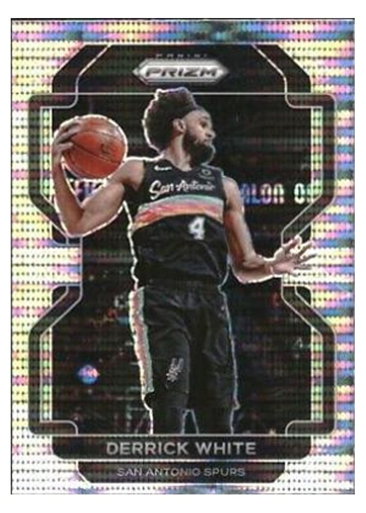 2021-22 Panini Prizm Base Set Derrick White #19 card