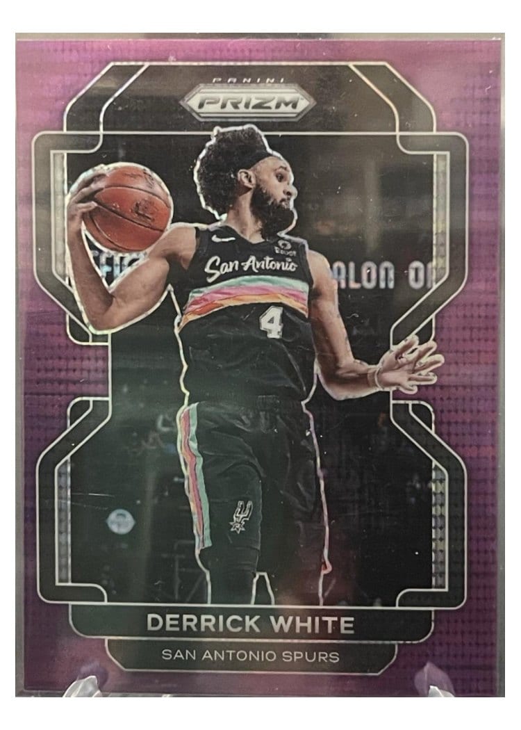 2021-22 Panini Prizm Base Set Derrick White #19 card