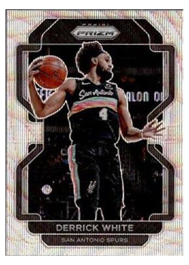2021-22 Panini Prizm Base Set Derrick White #19 card