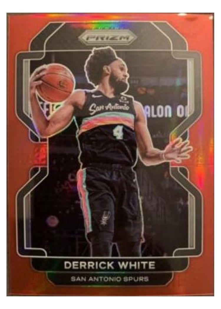 2021-22 Panini Prizm Base Set Derrick White #19 card